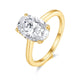 Léonie 4.5ct Oval Moissanite Ring